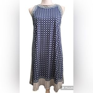 Max Studio Sleeveless Multi-Color Shift Dress, Size S